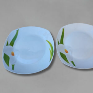 Platos playos semi cuadrado (X12U)