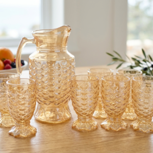 Set de Jarra y Vasos Red Cherry