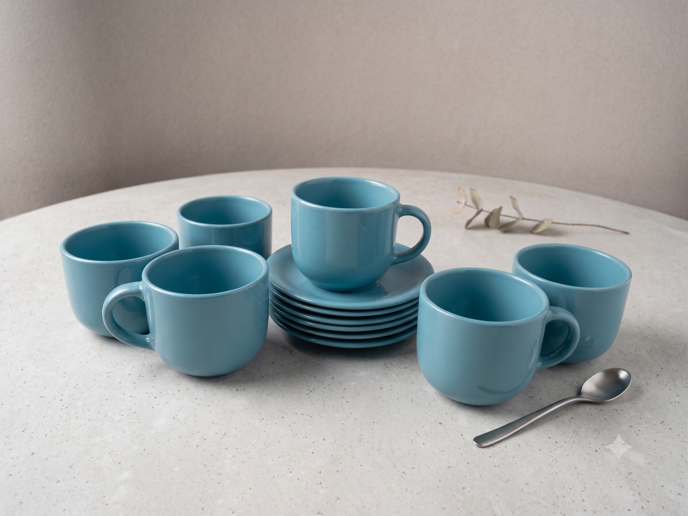 Set de tazas de ceramica